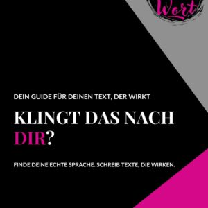 Klingt das nach dir?